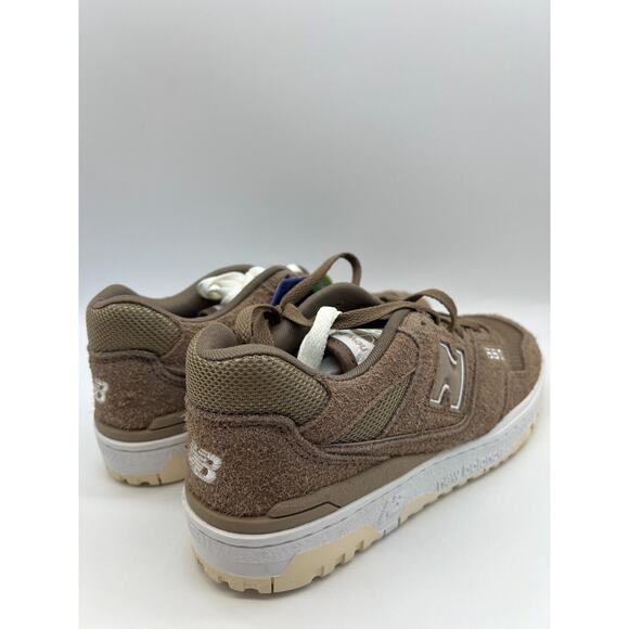 New Balance 550 Suede Mushroom BB550PHA Sneakers Men's Size 8.5 - Picture 7 of 12